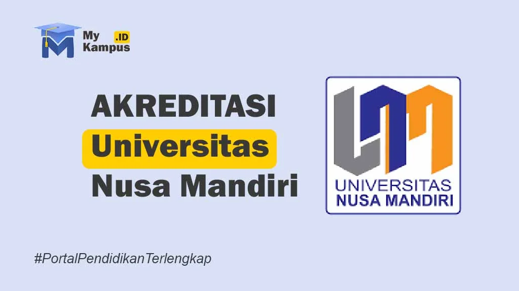 AKREDITASI Universitas Nusa Mandiri