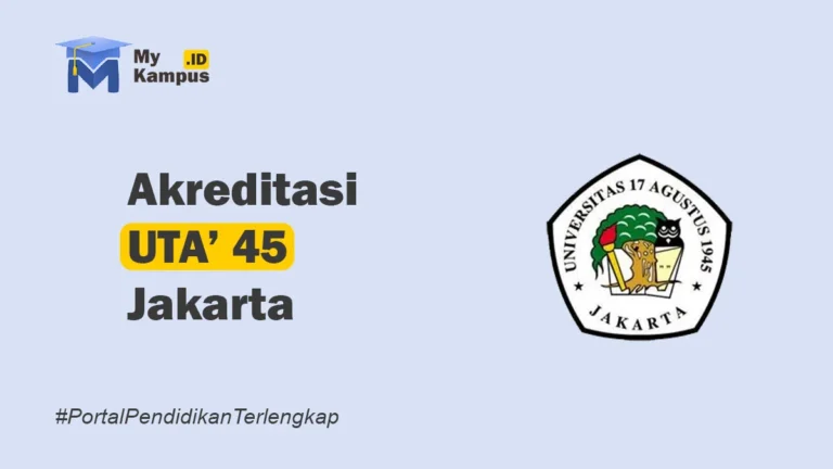 Akreditasi UTA 45 Jakarta